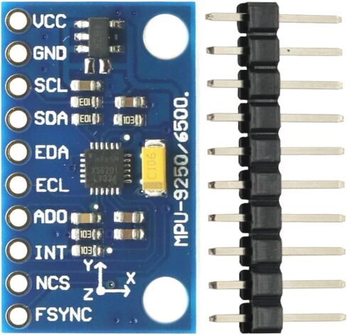 2 Pcs MPU6500 6-Axis Gyroscope Accelerometer Sensor Module Replace MPU6050 6-axis Gyroscope Accelerator Sensor Module for Arduino in Saudi Arabia