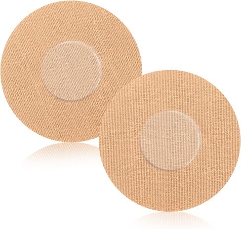 BOXOB 40pcs Sensor Covers Patch for Libre 2/3, Waterproof Breathable Sensor Protector Adhesive CGM Tape Overpatch Patches for Swimming Showering in Saudi Arabia