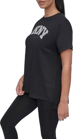DKNY Women's Logo Long Sleeve T-Shirt in Saudi Arabia