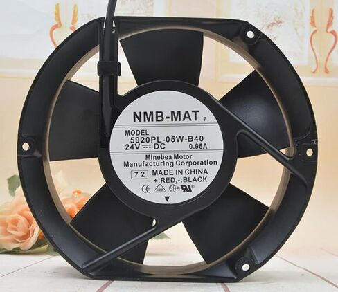 5920PL-05W-B40 172X150X51MM 24V 0.95A 3800RPM 240CFM NMB 17CM 2-WRO in Saudi Arabia