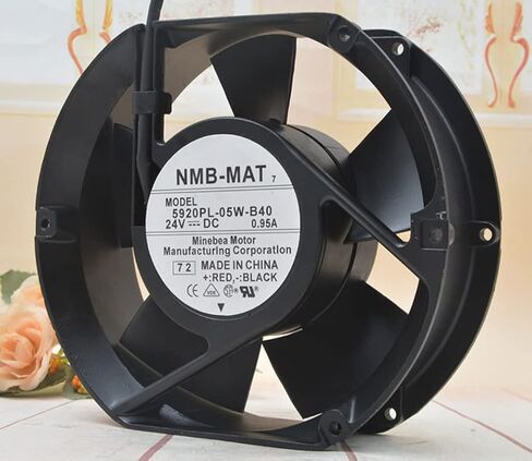 5920PL-05W-B40 172X150X51MM 24V 0.95A 3800RPM 240CFM NMB 17CM 2-WRO in Saudi Arabia