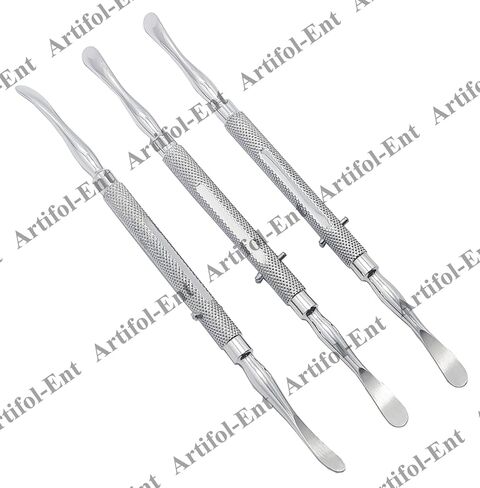 Freer Septum Nasal Elevator 18 cm 7" Stainless Steel 3 pcs #123910008 in Saudi Arabia