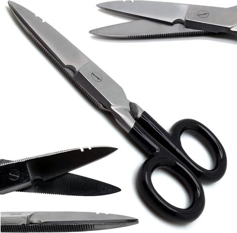 مقصات أسود متعددة الأغراض 5.25 "قطع أسلاك تجريد الأسلاك الكهربائية إصلاح الفولاذ المقاوم للصدأ in Saudi Arabia