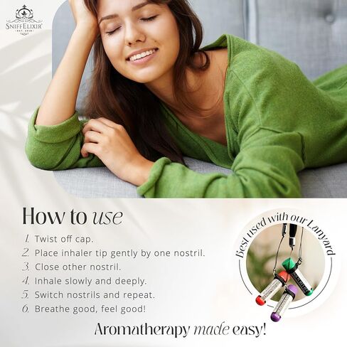 Eucalyptus Inhaler for Adults - 1 Pack Eucalyptus Nasal Inhaler with Essential Oils, Natural Aromatherapy Nasal Stick Inhaler for Breathing, Portable Nasal Inhalers for Aromatherapy Stick in Kuwait