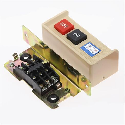 KLVN 1PCS LAK-10 ON/OFF START STOP FLUSH مثبتة على زر التبديل AC 380/220V 10A تبديل آلة الخياطة in Kuwait