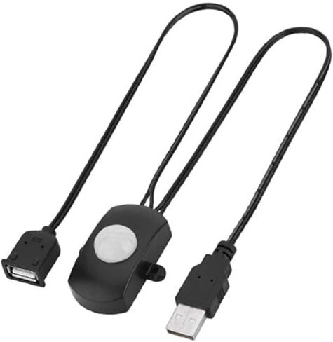 USB INFRARED MOTION SENCOR SESSOR SWEST ALDINCH ALDINCH (أسود) in Saudi Arabia