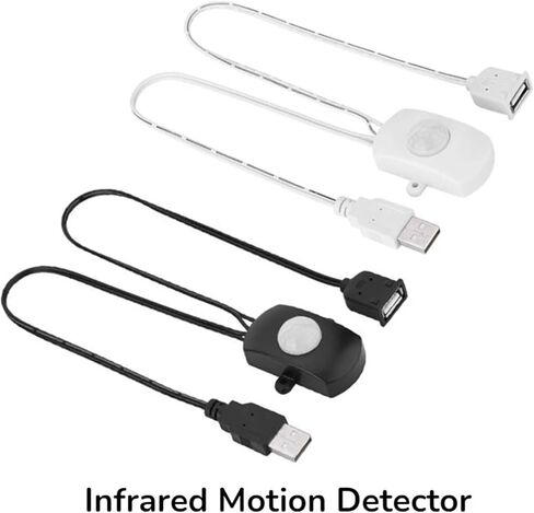 USB INFRARED MOTION SENCOR SESSOR SWEST ALDINCH ALDINCH (أسود) in Saudi Arabia