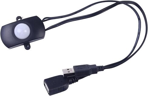 USB INFRARED MOTION SENCOR SESSOR SWEST ALDINCH ALDINCH (أسود) in Saudi Arabia