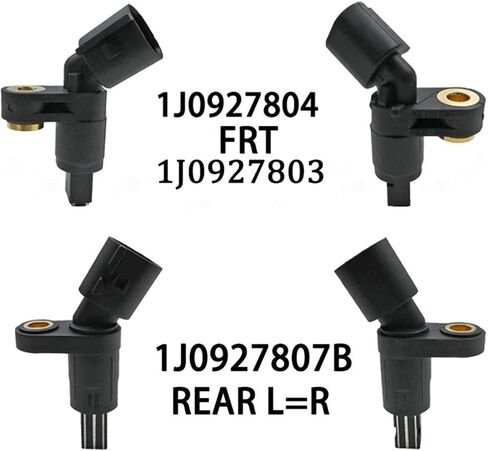 ABS Wheel Speed ​​Sensor1j0927803 1J0927804 1J0927807B 1H0927808 (FRT 2PCS) in Saudi Arabia
