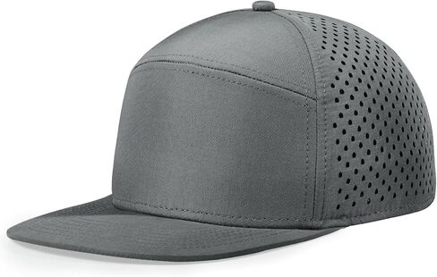 LiuSuper XXL Snapback Hats for Men, Flat Brim Hats for Men, Adjustable Mesh Trucker Hat for Women Big Head in Kuwait