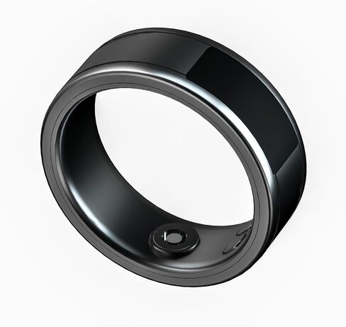 Momax Smart Ring ، Tracker Sleep Tracker & Litness Tracker و Monitor Touch Control و Heart Rate Monitor & SOS Call ، Ring Smart for Women/Men ، Smart Ring Health Tracker ، Health Ring ذات الحجم 7 in Kuwait