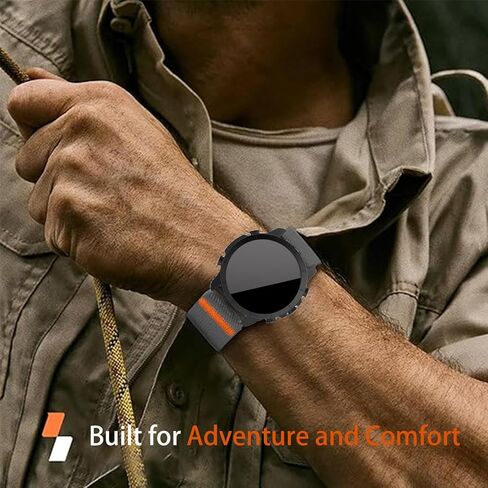 متوافق مع نطاقات Garmin Forerunner 970 ، أحزمة استبدال النايلون القابلة للتعديل حلقة سائحة الإفراج in Kuwait