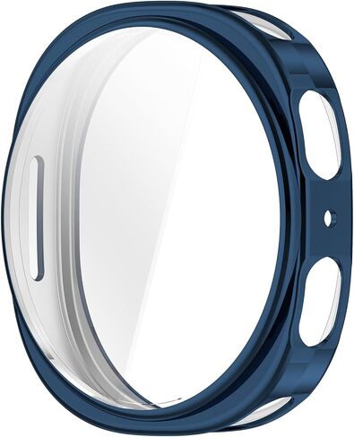 الحالات المتوافقة مع Samsung Galaxy Watch 8 40mm مع واقي الشاشة ، وغطاء مرنة TPU المقاومة للصدمة خدش (الذهب) in Saudi Arabia