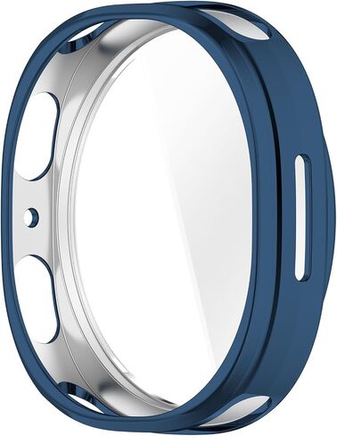 الحالات المتوافقة مع Samsung Galaxy Watch 8 40mm مع واقي الشاشة ، وغطاء مرنة TPU المقاومة للصدمة خدش (الذهب) in Saudi Arabia