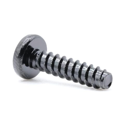 replacementscrews t4 x 16mm متري براغي النقر على النقر على الخيط الذاتي (قطرها 4 مم ، طول 16 مم ، طرف حادة) محرك فيليبس رأس - أكسيد أسود (حزمة 5) in Saudi Arabia