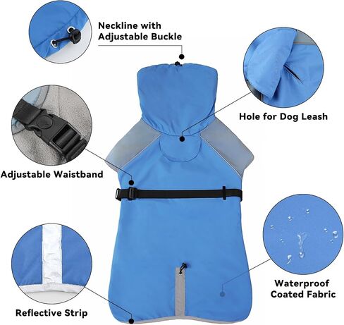 Dog Hoodie for Large Dogs, Warm Dog Sweater Dog Winter Sweatshirt for Medium to Large Dog, Red 5XL in Saudi Arabia