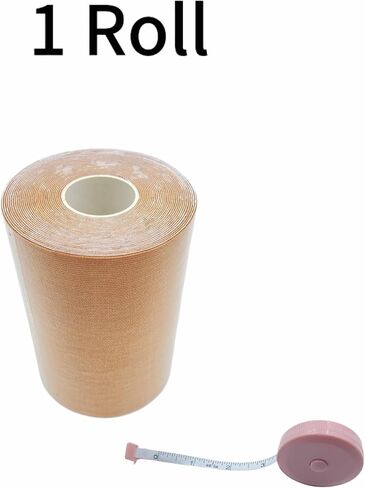 Body Stomach Compression Tape- Extra Wide Kaotic Belly Tape for Body Shaping& Workout& Sweater Enhancer& Skin Protection (Skin Color/10CM*5M) (1 Roll) in Saudi Arabia