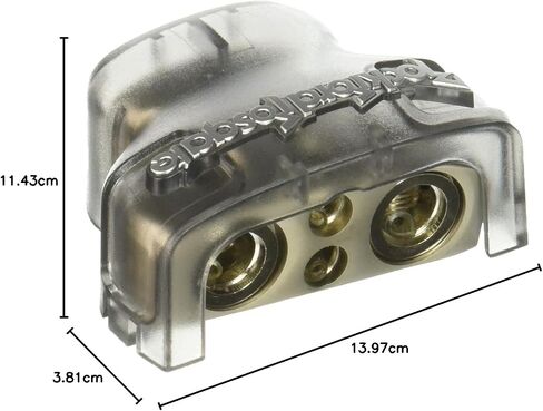 طرف البطارية الإيجابي/السلبي Rockford Fosgate (2) 1/0 AWG/4 AWG (2) 8 مدخلات AWG in Saudi Arabia