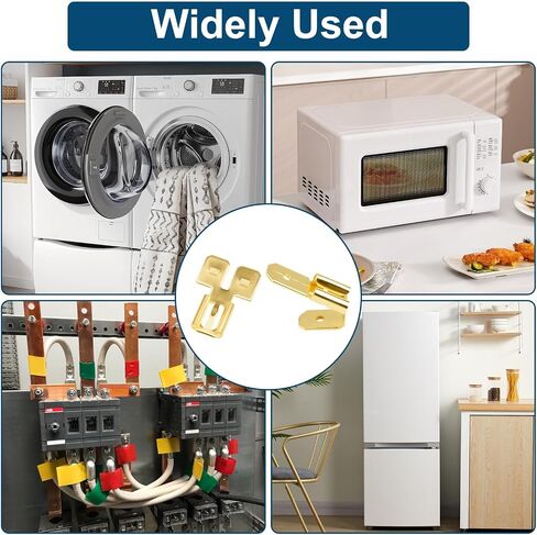 22 PCS CONNECTORIS COONTORS ، موصل مزدوج بأسمائها بأسمائها ، موصلات محول الفصل السريع للكرسي 11 لكل منها ، موصل Piggybacks Spade ، الذكور المزدوج إلى النحاس النحاسي المفرد البستوني السريع in Saudi Arabia