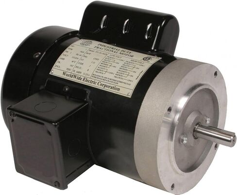 NAT12-18-56CB 56C Frame Motors Three-Phase - TEFC Enclosure - C-Face - Removable Base, 1/2 hp, 1800 RPM, 0.95 Amps in Saudi Arabia