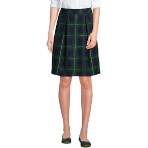 Lands' End School Uniform Women's Plaid Pleated Skort Top of Knee in Saudi Arabia