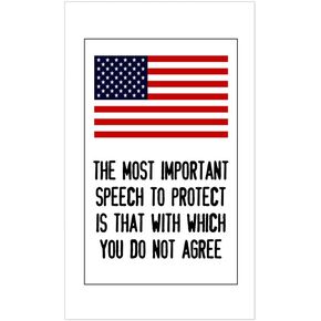 First Amendment Decal Vinyl Bumper Sticker 5" in Saudi Arabia
