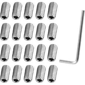 20pcs 155023 Replacement Screw Kit for Moen Faucets, Stainless Steel 155023 Screw Kit with Hex Wrench for Home Kitchen Bathroom Faucet Handle Repairs in Kuwait