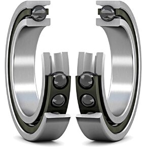 1pair H7008C HQ1 P4A 40x68x15 SI3N4 Ceramic Ball ABEC-7 Angular Contact Bearings Spindle Bearings in Kuwait