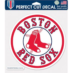 Wincraft MLB Boston Red Sox ملصق ألوان مثالي ، كبير/8 × 8 ، أبيض in Saudi Arabia