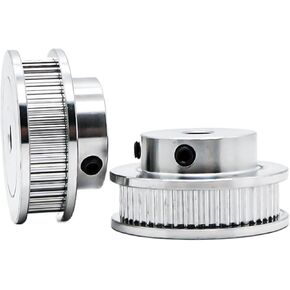 72Teeth 2GT Timing Pulley Synchronous Wheel Bore 5/6/7~17/19/20mm Belt Width 6/10mm Tensioning GT2 Open Pulley 3D Printer Parts(15mm W,3pcs,6mm) in Saudi Arabia