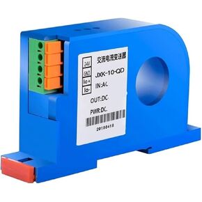 فتحة 22 مم DC 0-10V 4-20MA مستشعر الخرج الحالي المحول AC 10A 20A 30A 50A 100A 200A TRACTITER DC12V (DC 0-10V OUTPUT ، AC 0-200A) in Kuwait