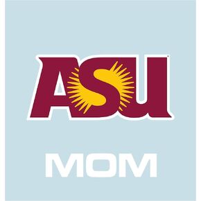 Craftique Arizona State Sun Devils Decal (ASU MOM Decal (5"), 5 in) in Saudi Arabia