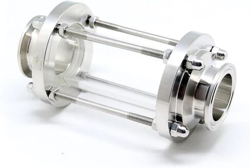Tri Clamp Sanitary Flow Sight Glass in Line Flow Indicate SS304 Stainlist Steel (3 Int) in Saudi Arabia