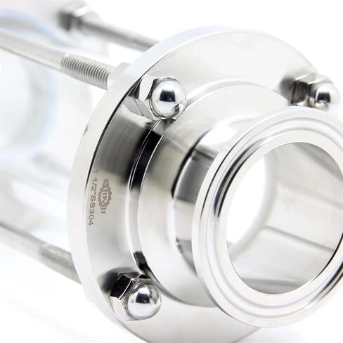 Tri Clamp Sanitary Flow Sight Glass in Line Flow Indicate SS304 Stainlist Steel (3 Int) in Saudi Arabia