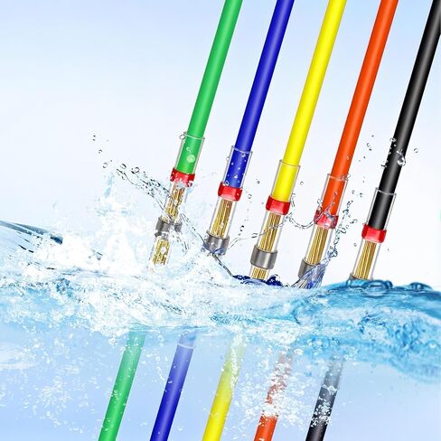 150PCS Red Solder Seal Wire Connectors, AWG 22-18 Heat Shrink Butt Connectors, Waterproof Terminals Solder Sleeve Wire Splice Connector for Automotive Marine Boat Wire Joint in Saudi Arabia