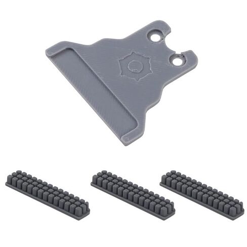 أداة تنظيف من الفوهة المكونة من 3 قطع من الفوهة المستهلكة لـ CREALTY K1 / K1C / K1 MAX 3D Associory Muzzle Briter Brategy Kit مع مكشطة فرشاة السيليكون لسرير طابعة ثلاثية الأبعاد (3) in Kuwait