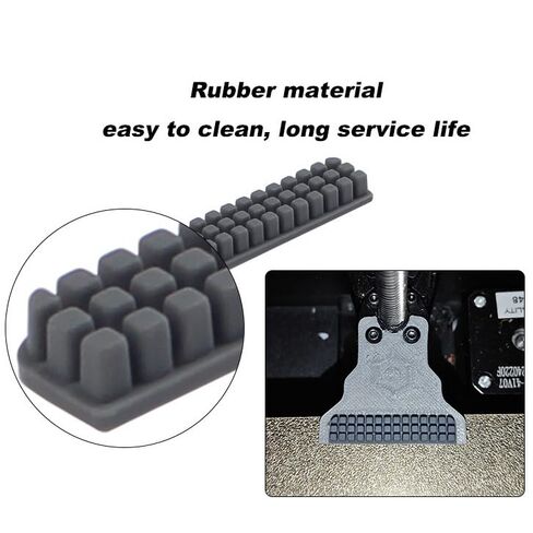 أداة تنظيف من الفوهة المكونة من 3 قطع من الفوهة المستهلكة لـ CREALTY K1 / K1C / K1 MAX 3D Associory Muzzle Briter Brategy Kit مع مكشطة فرشاة السيليكون لسرير طابعة ثلاثية الأبعاد (3) in Kuwait