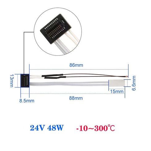 طابعة ثلاثية الأبعاد P1P/P1S استشعار درجة حرارة الثرمستور ومجموعة سخان خرطوشة ل BAMBU LAB P1P/P1S ، قطع الغيار السري in Kuwait