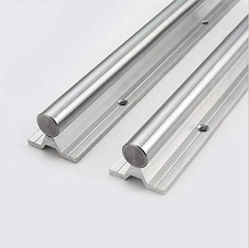 Professional 2PCS SBR12 دليل السكك الحديدية الخطي D12 300 400 500 600 1000 1200 1500 مم عمود السكك الحديدية الخطي 4PCS SBR12UU كتلة المحامل الخطي لـ CNC (1300 مم) in Saudi Arabia
