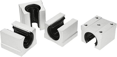 Professional SBR12 SBR16 SBR20 دليل خط السكة الحديد طول 300-1500 مم مع 4PCS SBR12UU SBR16UU SBR20UU كتلة محمل خطية (مع 4PCS SBR12UU ، 1000 مم) in Saudi Arabia