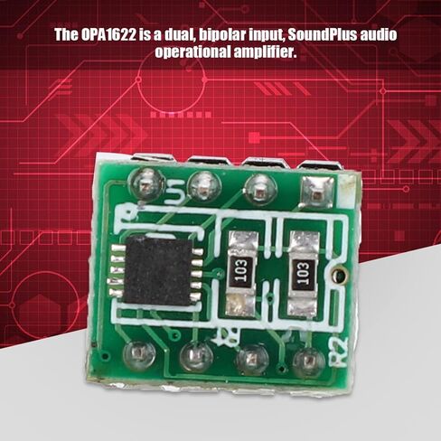 ASAHTA OPA1622 Double Op Amplifier Finished Product Board High Current Output Low Distortion,Amplifier Ideal for Portable Audio Applications. in Saudi Arabia