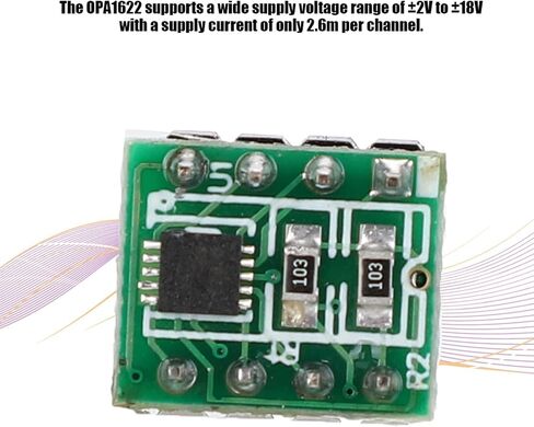 ASAHTA OPA1622 Double Op Amplifier Finished Product Board High Current Output Low Distortion,Amplifier Ideal for Portable Audio Applications. in Saudi Arabia
