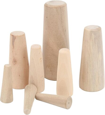 Gototop Soft Wood Slows ، 20pcs سفينة مخروطية على شكل طوارئ سدادة الفلين تخترق مجموعة بدن تصريف الخشب الناعم المخروط in Saudi Arabia