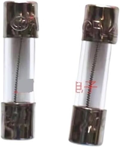 5 × 20 من الأنبوب بطيء الذوبان البطيء أنبوب بطيء التوطين t-type 5 * 20 فتيل أنبوب زجاجي 0.5A ~ 15A T2AL 250V 100 PCS 5x20MM (5x20mm ، T0.4AL 250VT0.5AL 250V) in Kuwait