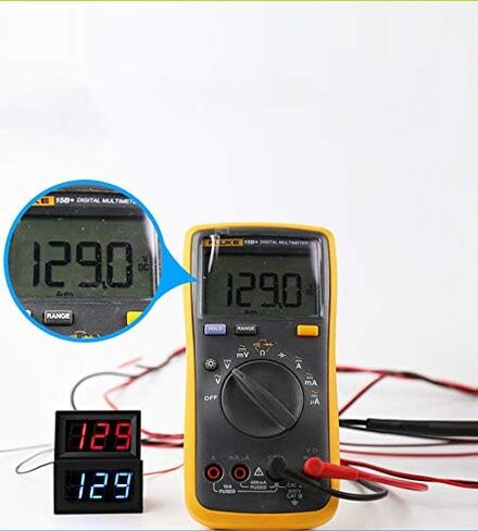 6pcs 2 Wire Green DC 4.5-30V 0.56 "LED Digital Display Meter Mini Dc Digital Voltmeter in Saudi Arabia