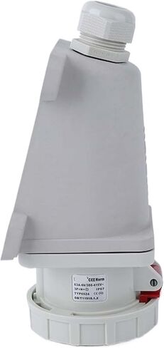 Typ6924 المقبس الصناعي مثبت على المقبس 63A 5-Core IP67 in Kuwait