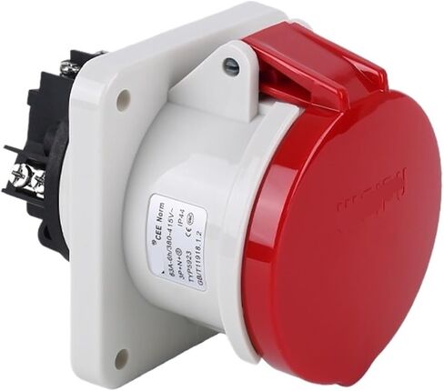 Typ5923 موصل المقبس الصناعي المستقيم المخفي 63A 5-Core IP44 in Kuwait