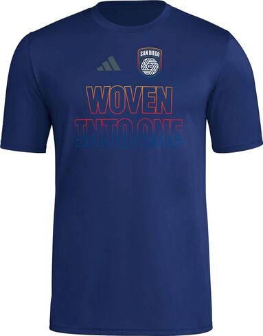 Adidas Men's San Diego FC Pre-Game Short Sleeve T-Shirt in Kuwait