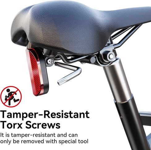 2025 New Upgraded Bike Mount Holder Compatible with Samsung Smart Tag 2 & Air Tag & Moto Tag, Hidden Bicycle Seat Mount, Bike Reflectors with Anti-Theft Security Screws, Waterproof GPS Tracker Case in Saudi Arabia