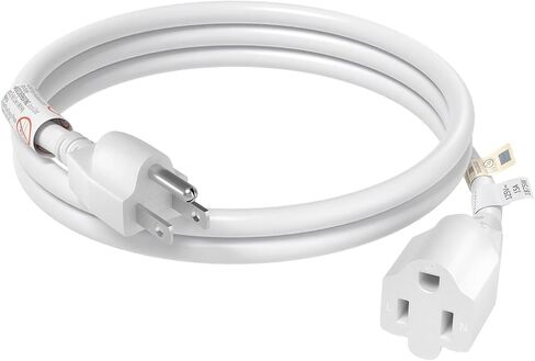 Pitvalerst 1875W سلك التمديد الثقيل 3 أقدام 14 AWG 15A أسود in Kuwait